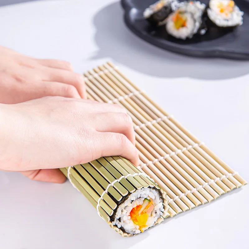 Kitchen Gadgets For Seniors - DIY Bamboo Sushi Maker Rolling Mat