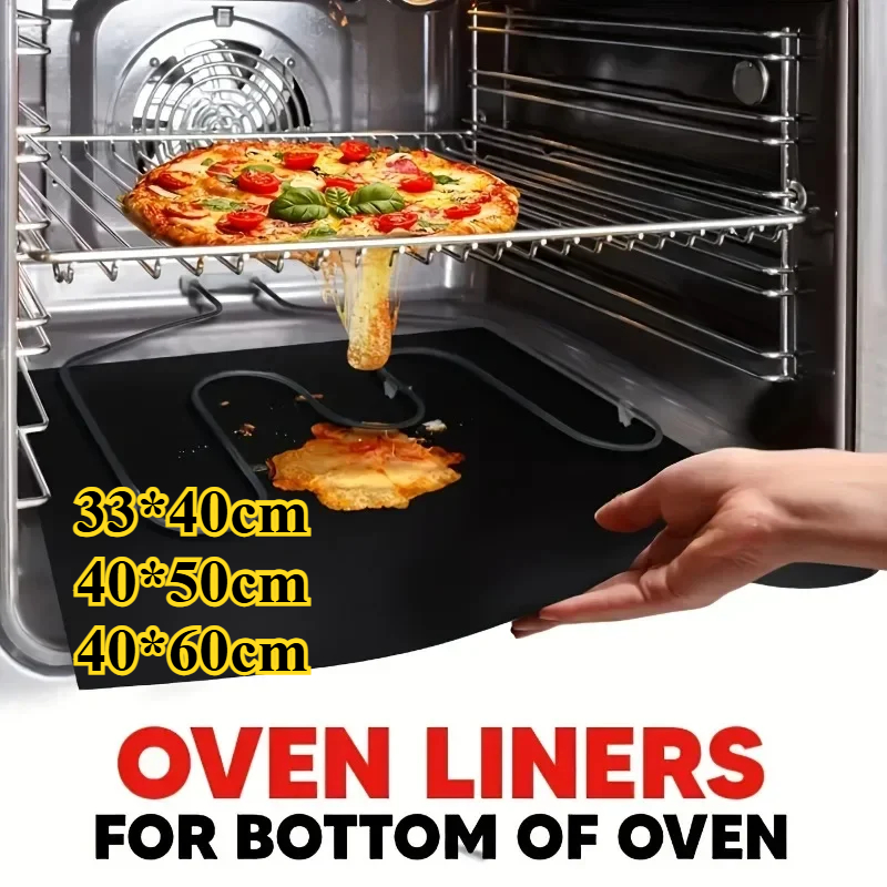 Silicone Baking Mat - 33×40/40×50/40×60cm Non-Stick Oven Liners Reusable BBQ