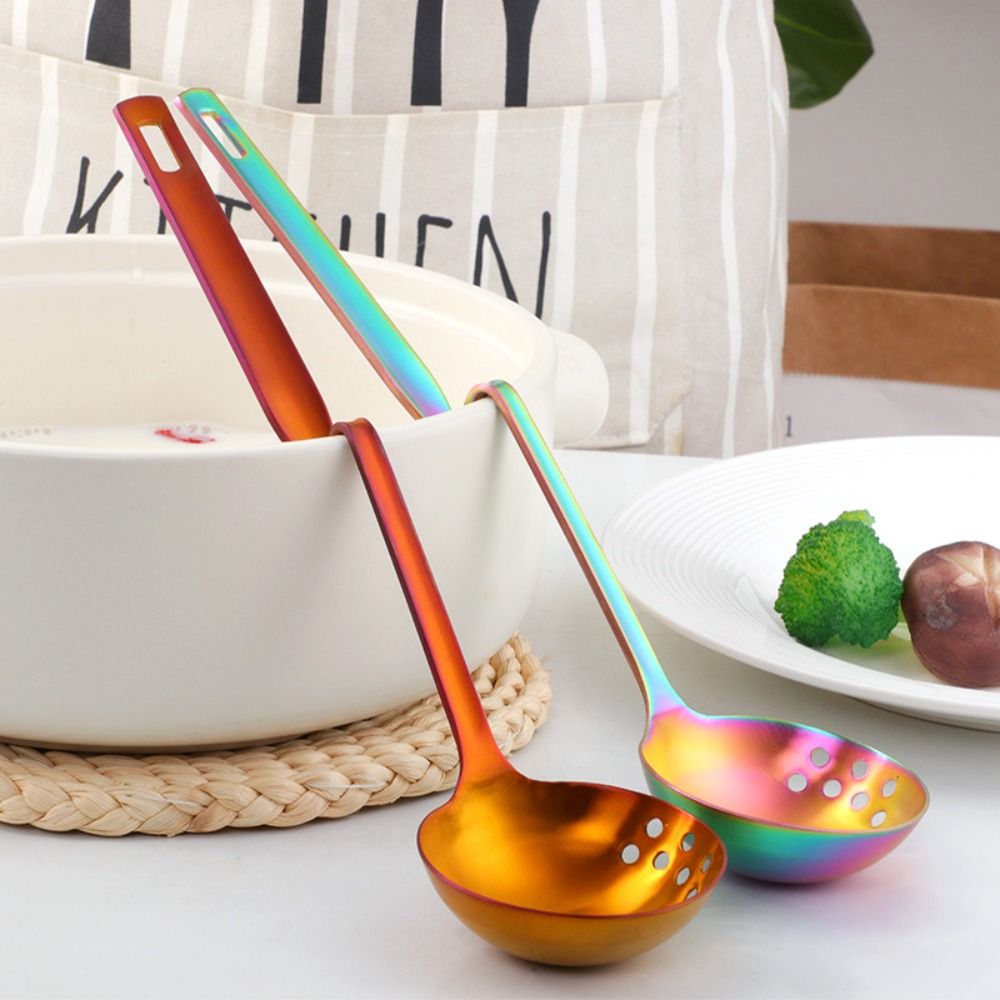 Kitchen.Gadgets With A Z - Tableware Z-shaped Hot Pot Spoon Long