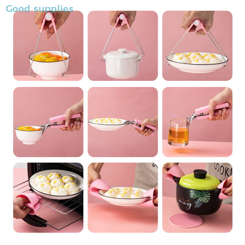 Kitchen Hand Gadgets - Anti Scalding Bowl Clamp Kitchen Gadget