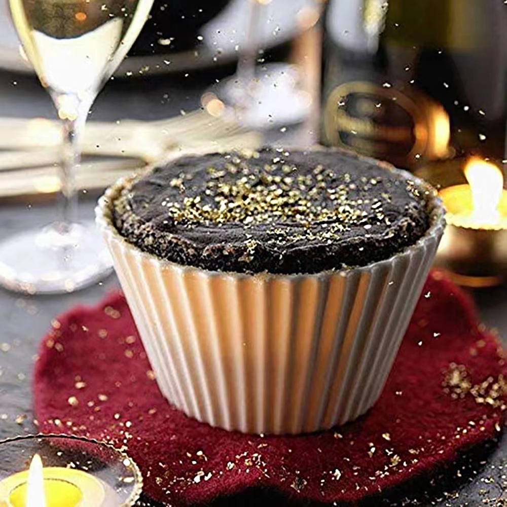 Gold Leaf Cake Topper Shiny Go - Kitchen Gadgets Gold 评论和价格