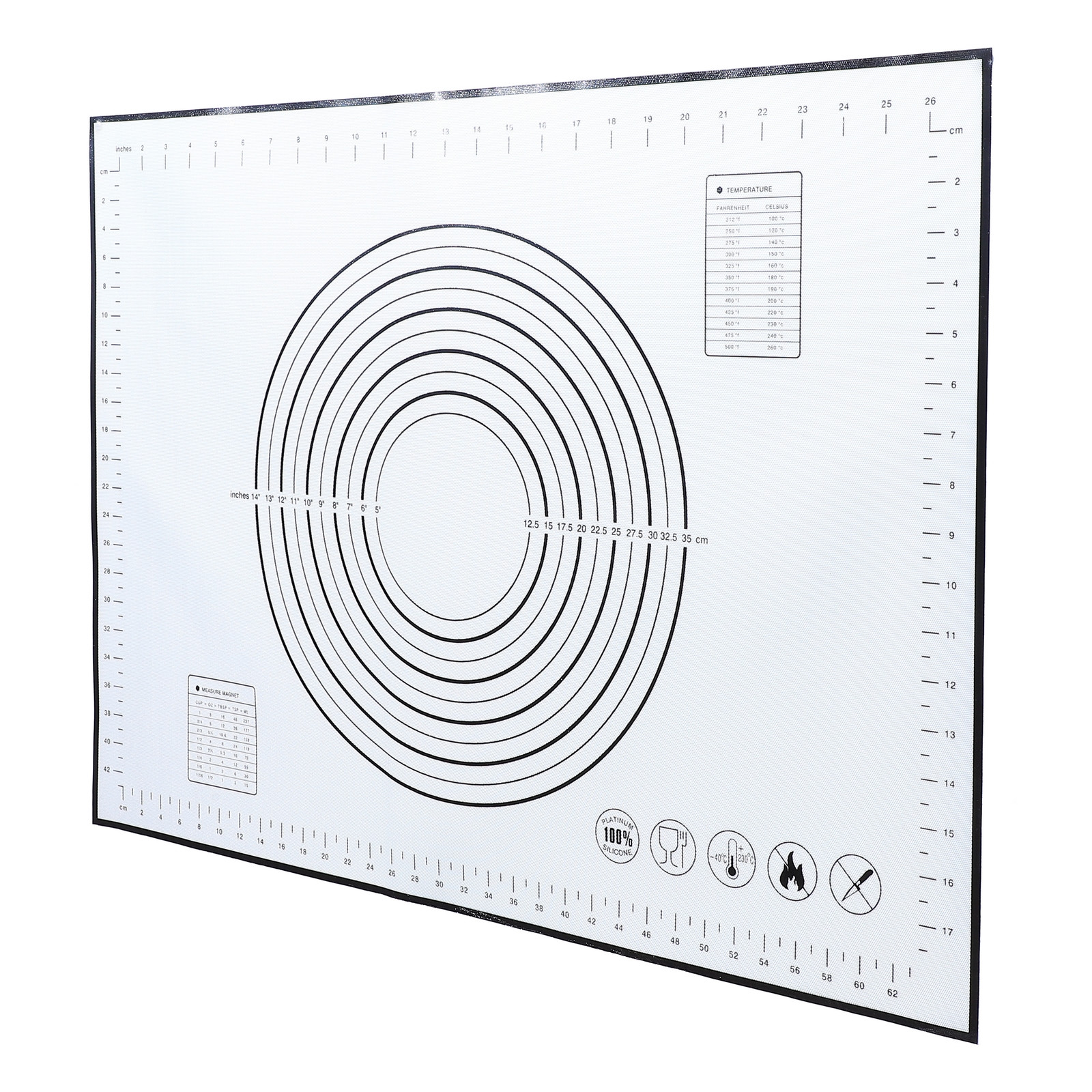 1Pcs Premium Food-Grade Silico - Silicone Baking Mat 评论和价格