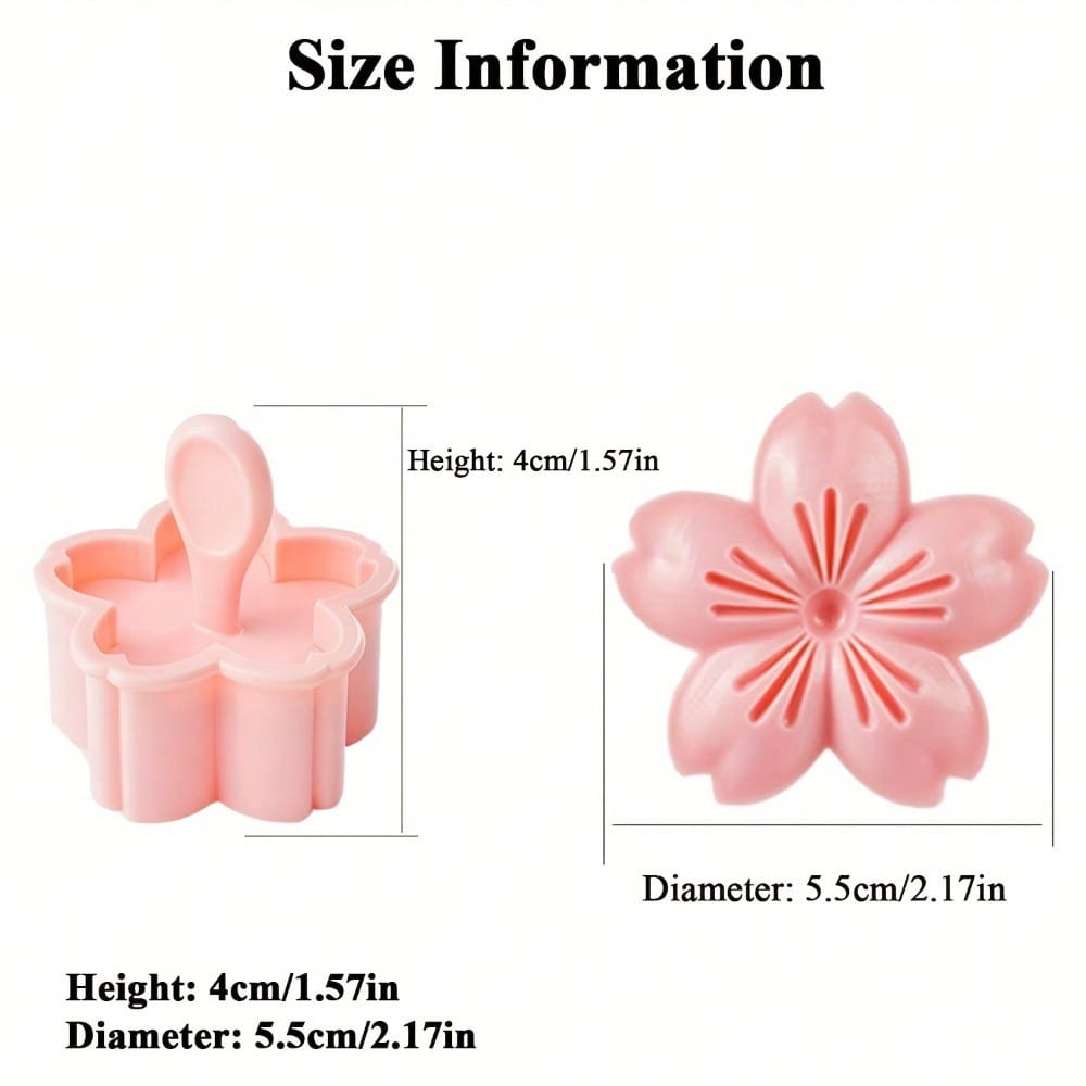 5pcs/set Cherry Blossom Cookie - Kitchen Hand Gadgets 评论和价格
