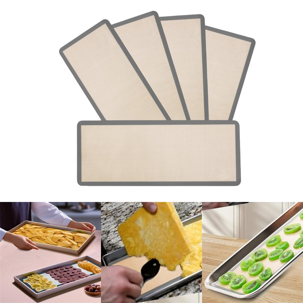 5Pcs Silicone Baking Mats M L  - Silicone Baking Mat 评论和价格