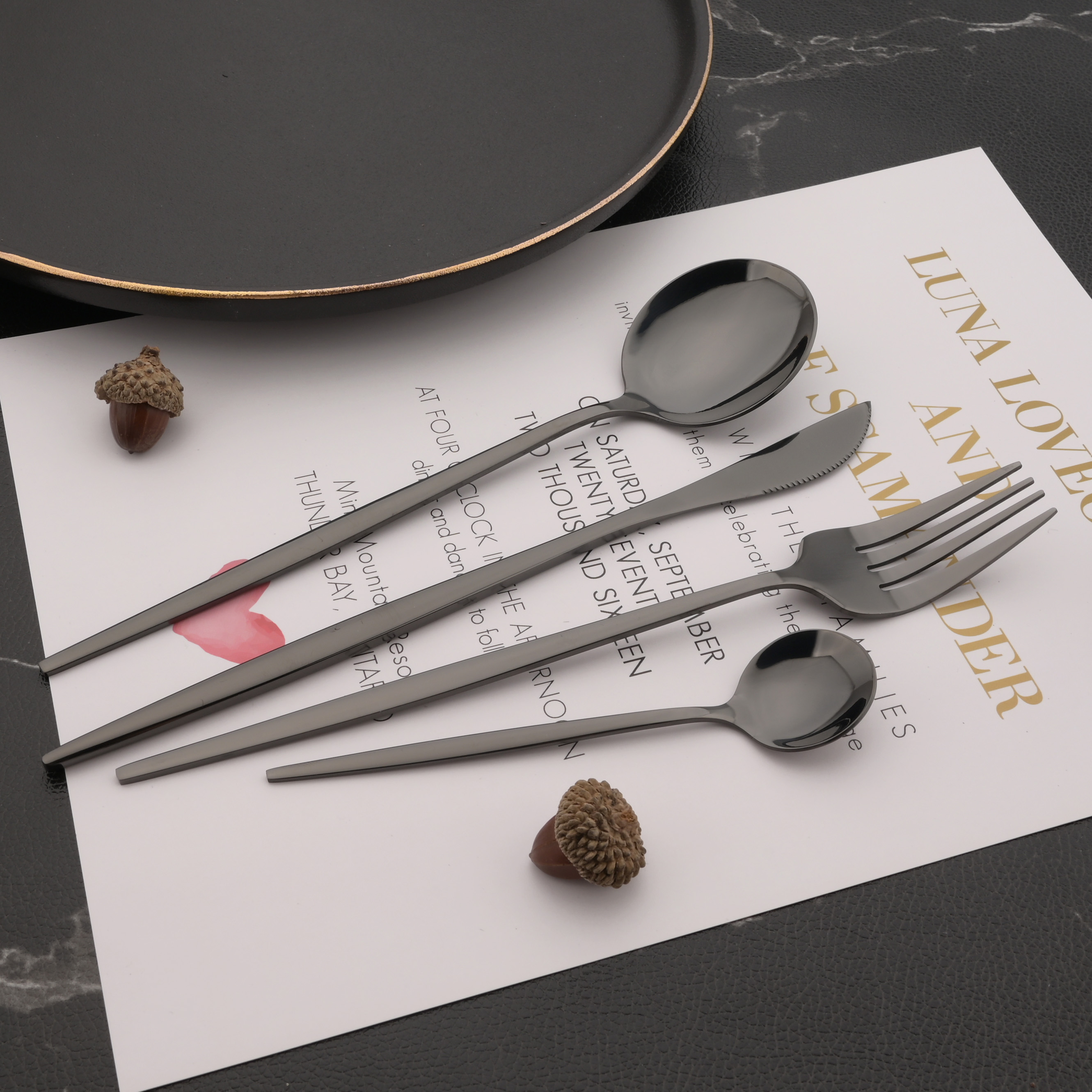 6Pcs Tea Coffee Stir Mini Spoo - Kitchen Gadgets Gold 评论和价格