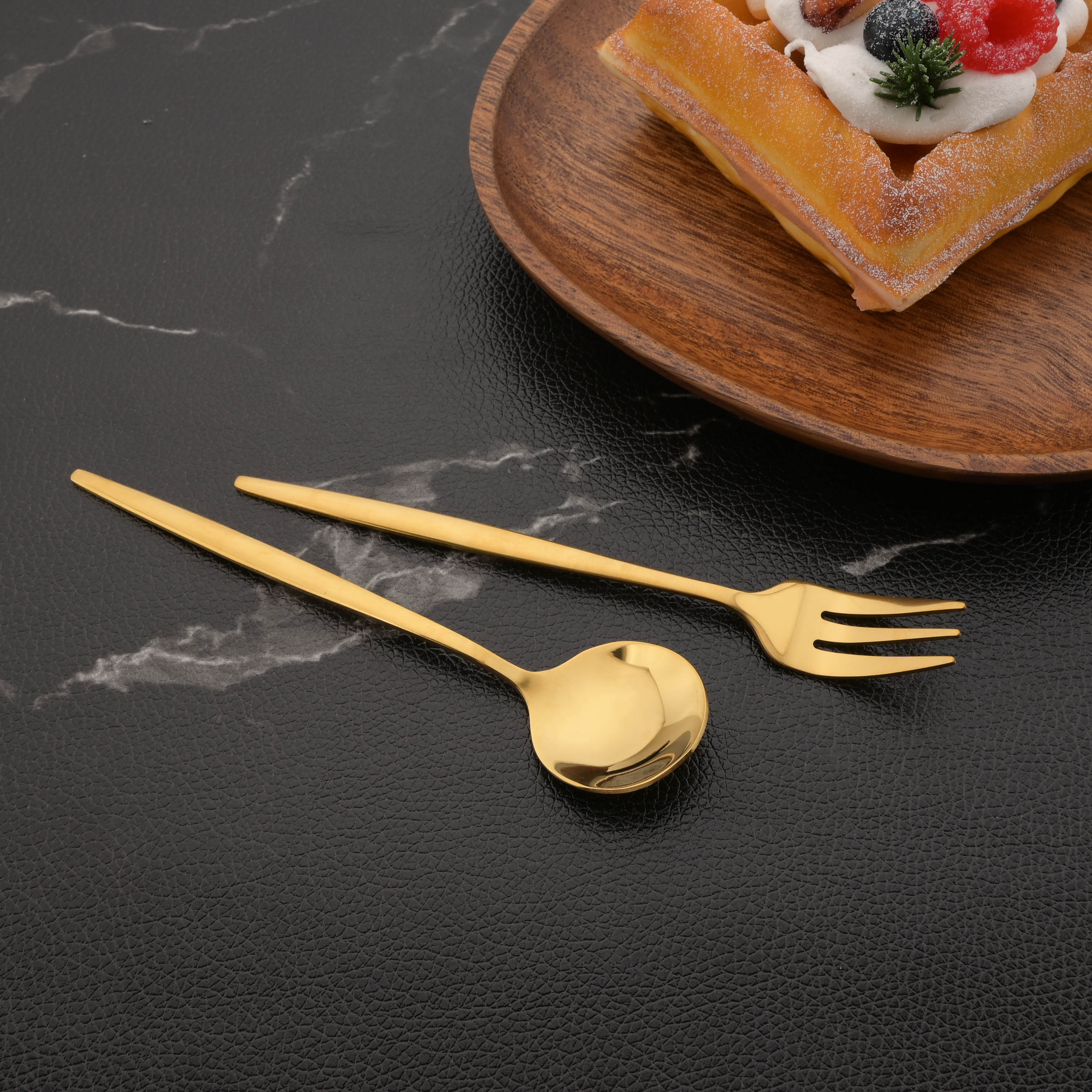 6Pcs Tea Coffee Stir Mini Spoo - Kitchen Gadgets Gold 评论和价格