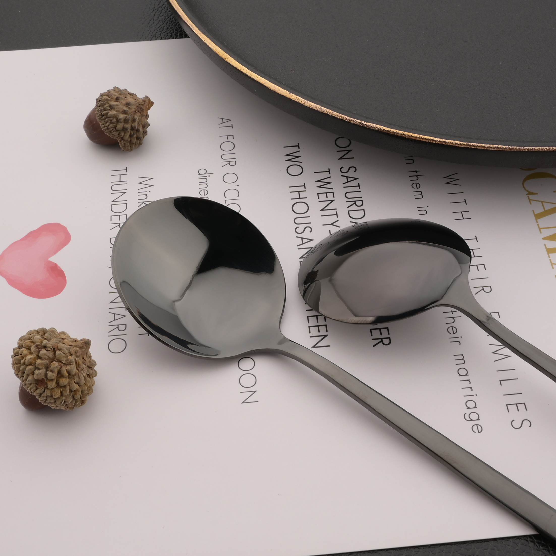 6Pcs Tea Coffee Stir Mini Spoo - Kitchen Gadgets Gold 评论和价格