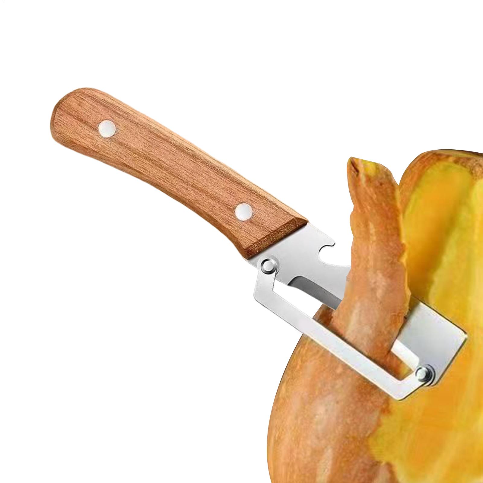 Wooden Handle Fruit Vegetable  - Kitchen Gadgets Built In 评论和价格