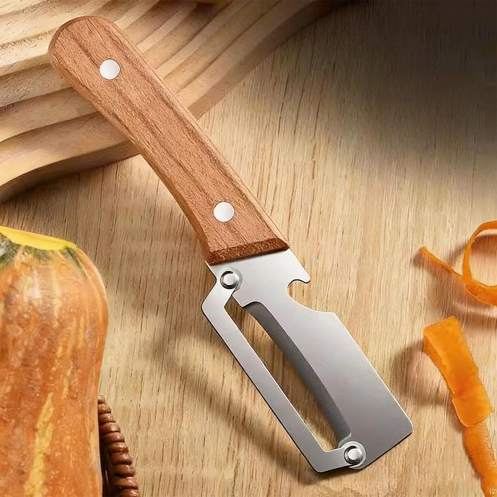 Wooden Handle Fruit Vegetable  - Kitchen Gadgets Built In 评论和价格