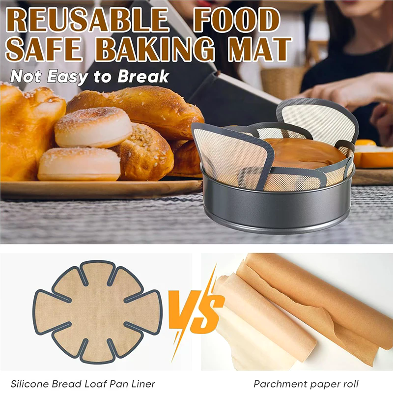 Silicone Baking Loaf Pan Mat N - Silicone Baking Mat 评论和价格