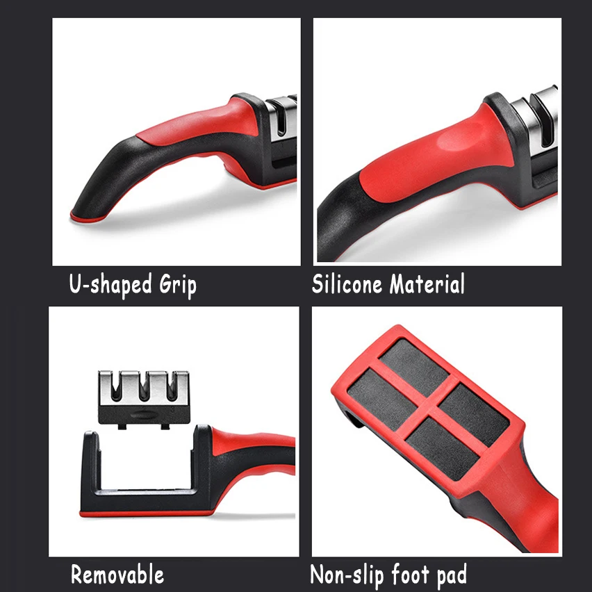 Knife Sharpener Handheld Multi - Kitchen Gadgets For Seniors 评论和价格