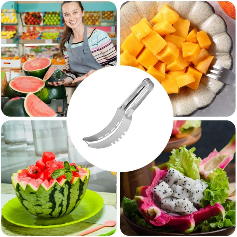 Watermelon Slicer Non-slip Pla - Kitchen Hand Gadgets 评论和价格