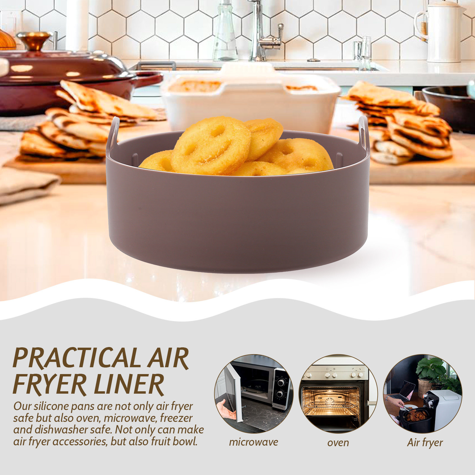 Reusable Premium Food-Grade Si - Silicone Baking Mat 评论和价格