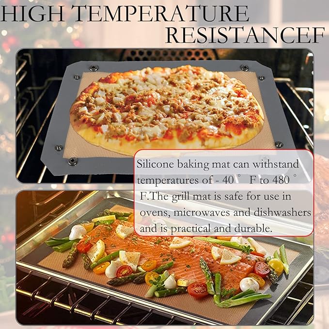 2 in 1 Silicone Baking Mat Cor - Silicone Baking Mat 评论和价格