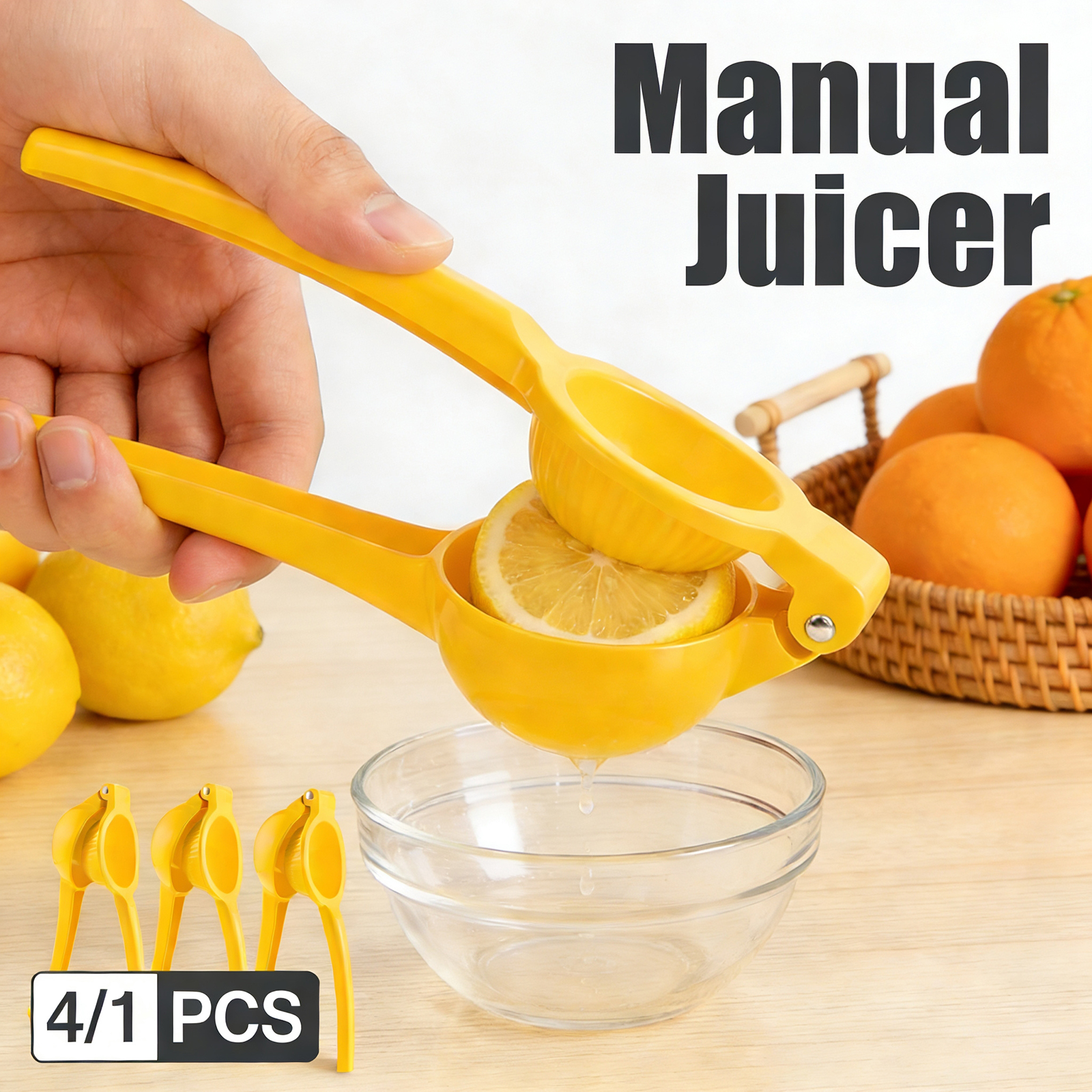 4/1Pcs Manual Lemon Squeezer A - Kitchen Hand Gadgets 评论和价格