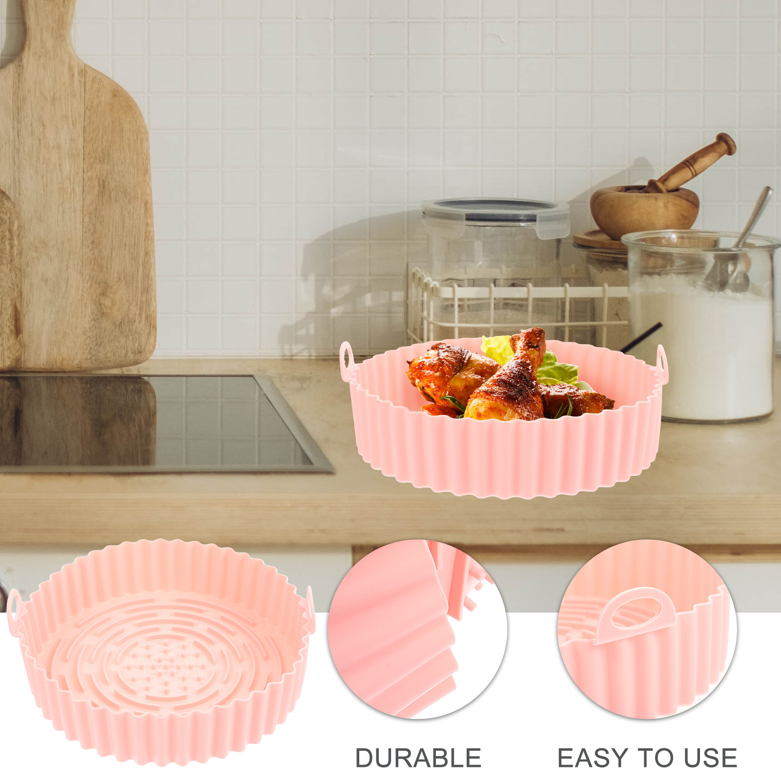 Premium Silicone Air Fryer Lin - Silicone Baking Mat 评论和价格