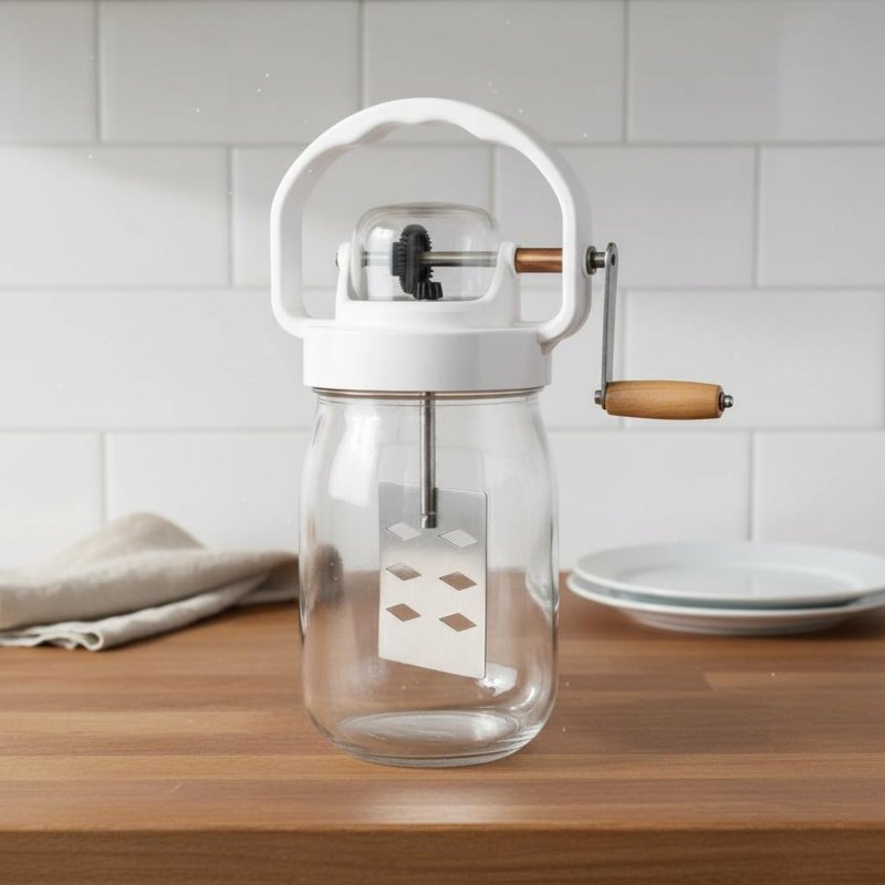Manual Butter Churner Easy to  - Kitchen Hand Gadgets 评论和价格