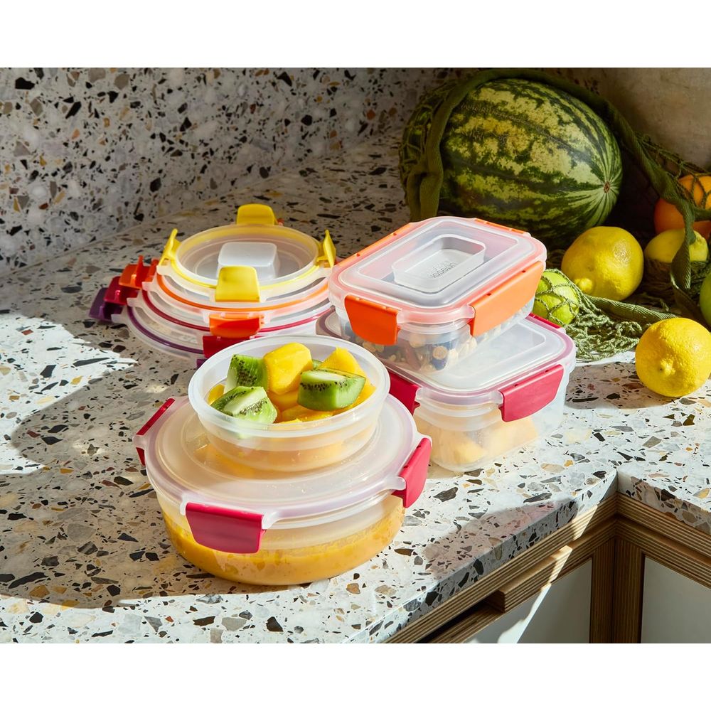 16-piece Plastic BPA Free Food - Food Storage Containers 评论和价格