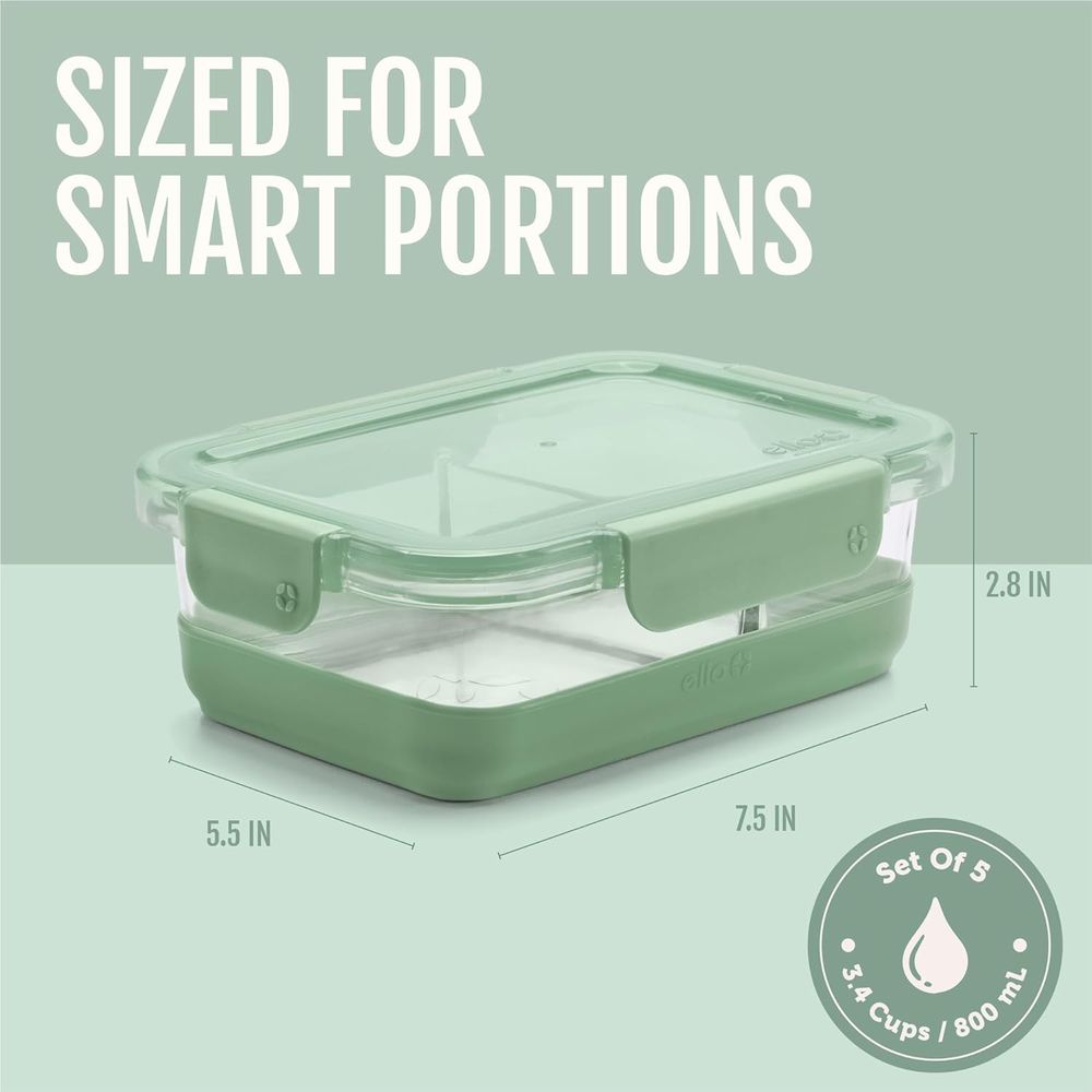 Refresh 3.4 Cup Divided Meal P - Food Storage Containers 评论和价格