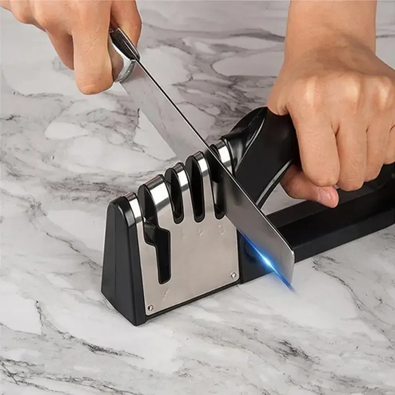 Kitchen 4 Segment Knife Sharpe - Kitchen Gadgets For Seniors 评论和价格