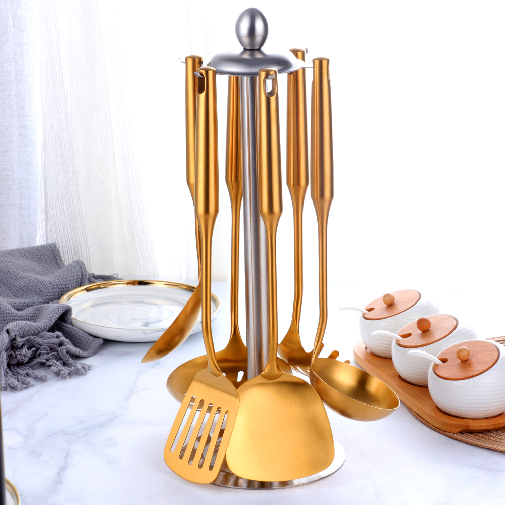 Gold cookware Stainless Steel  - Kitchen Gadgets Gold 评论和价格