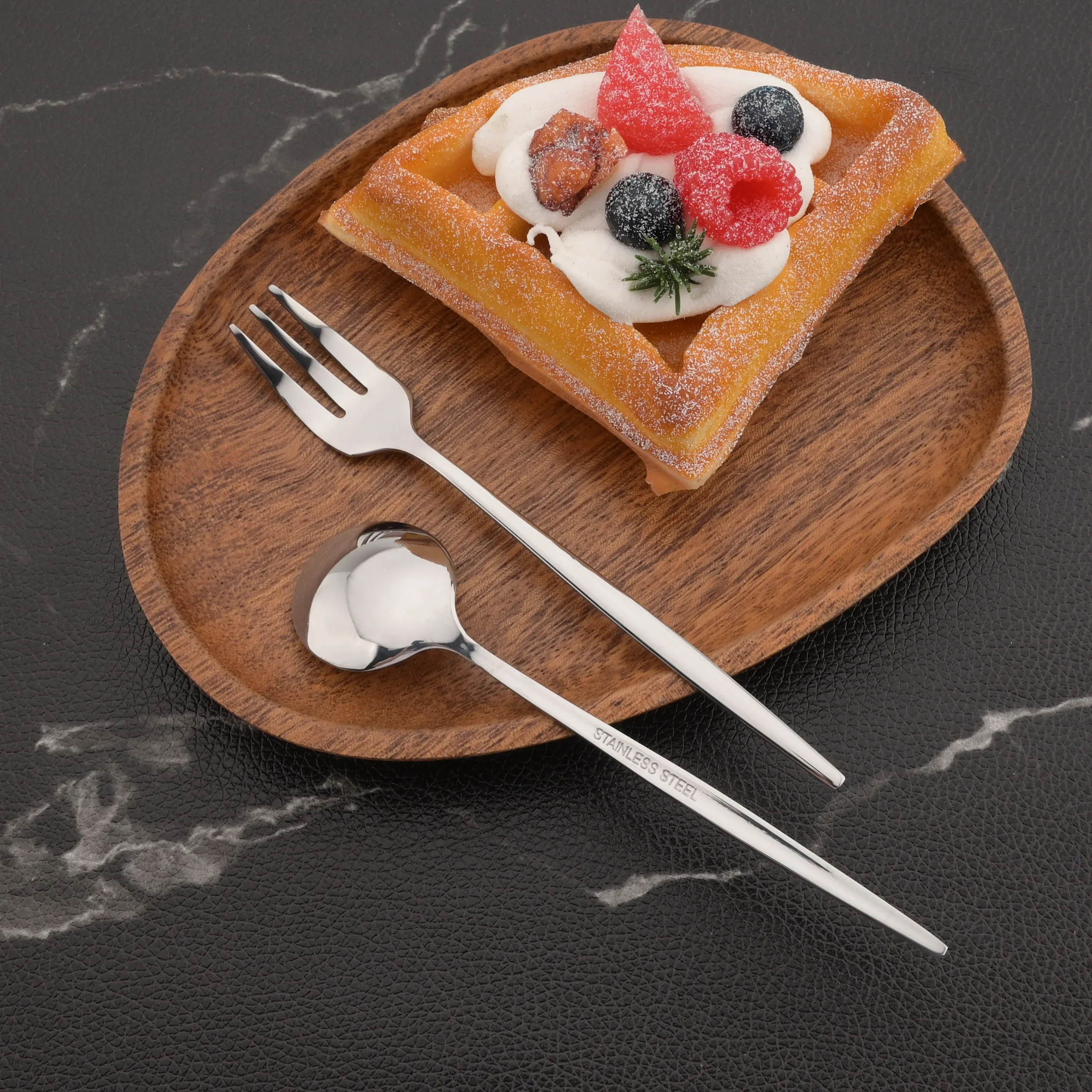 6Pcs Mirror White Gold Tea Spo - Kitchen Gadgets Gold 评论和价格