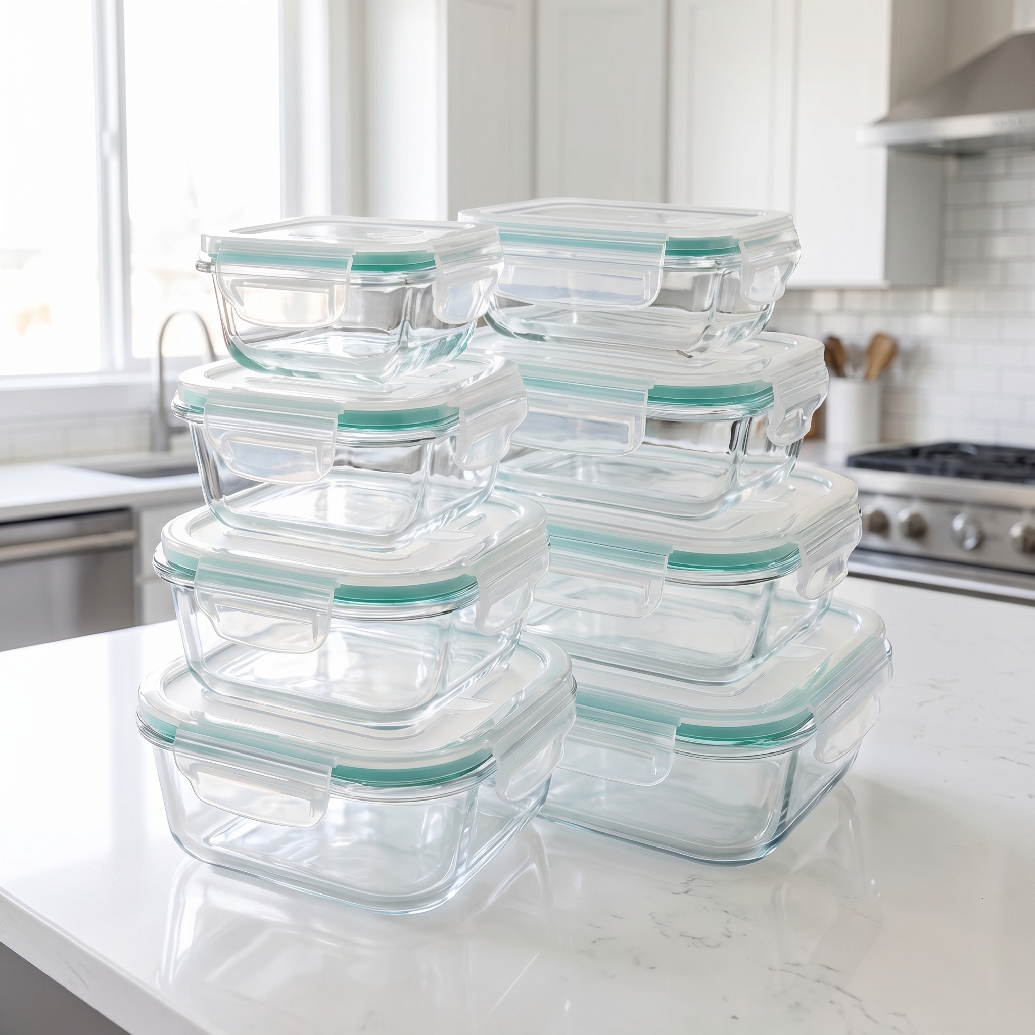 A set of 8 food storage contai - Food Storage Containers 评论和价格