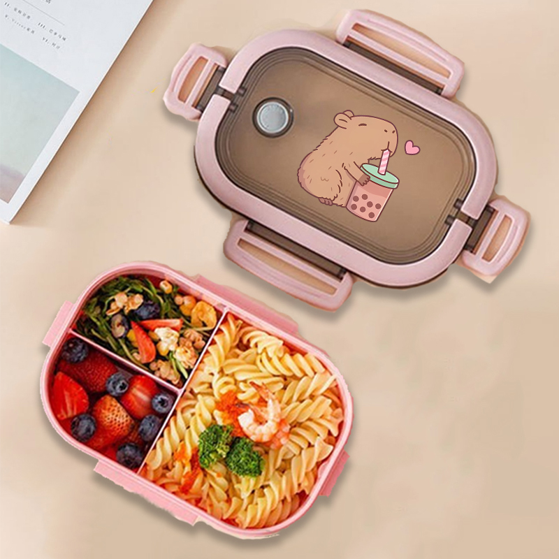 Capybara Bento Lunch Box Anime - Food Storage Containers 评论和价格