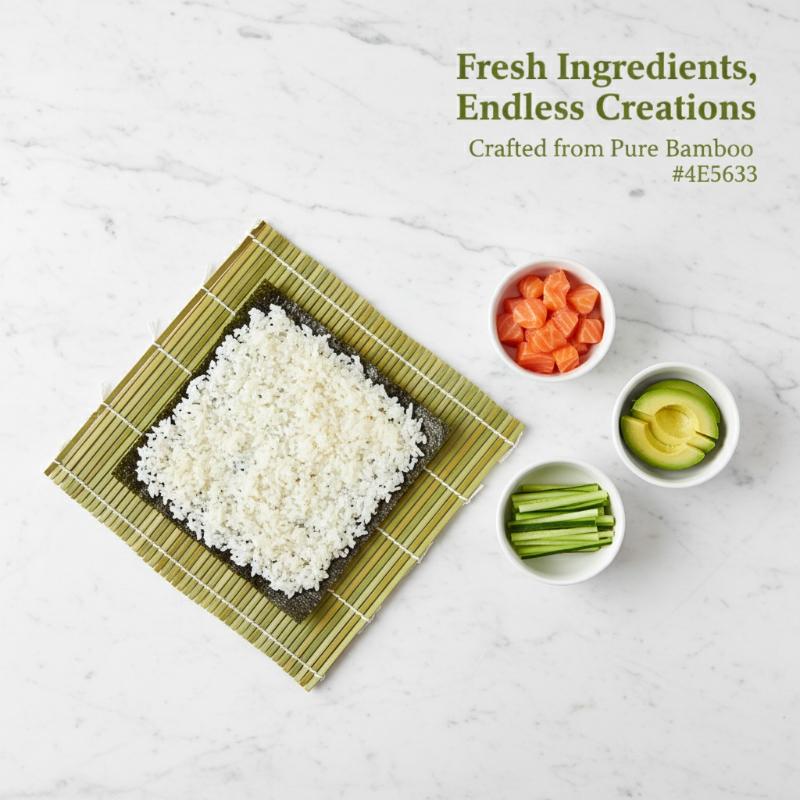DIY Bamboo Sushi Maker Rolling - Kitchen Hand Gadgets 评论和价格