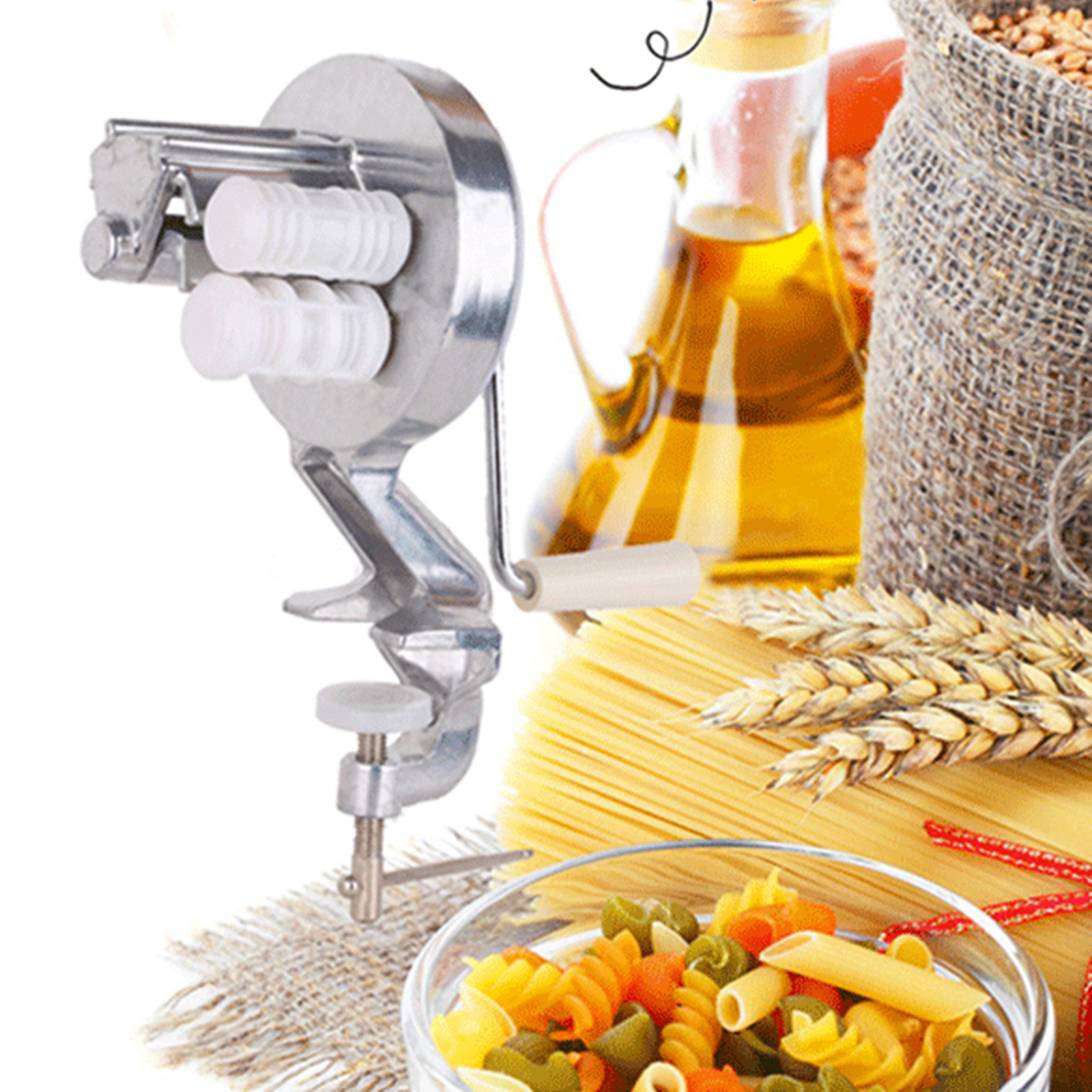 Hand Press Pasta Maker Machine - Kitchen Hand Gadgets 评论和价格