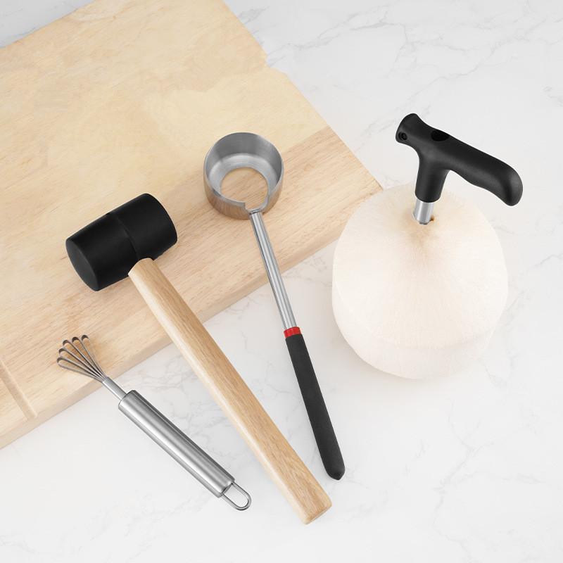 Hammer Coconut Breaker Kitchen - Kitchen Hand Gadgets 评论和价格