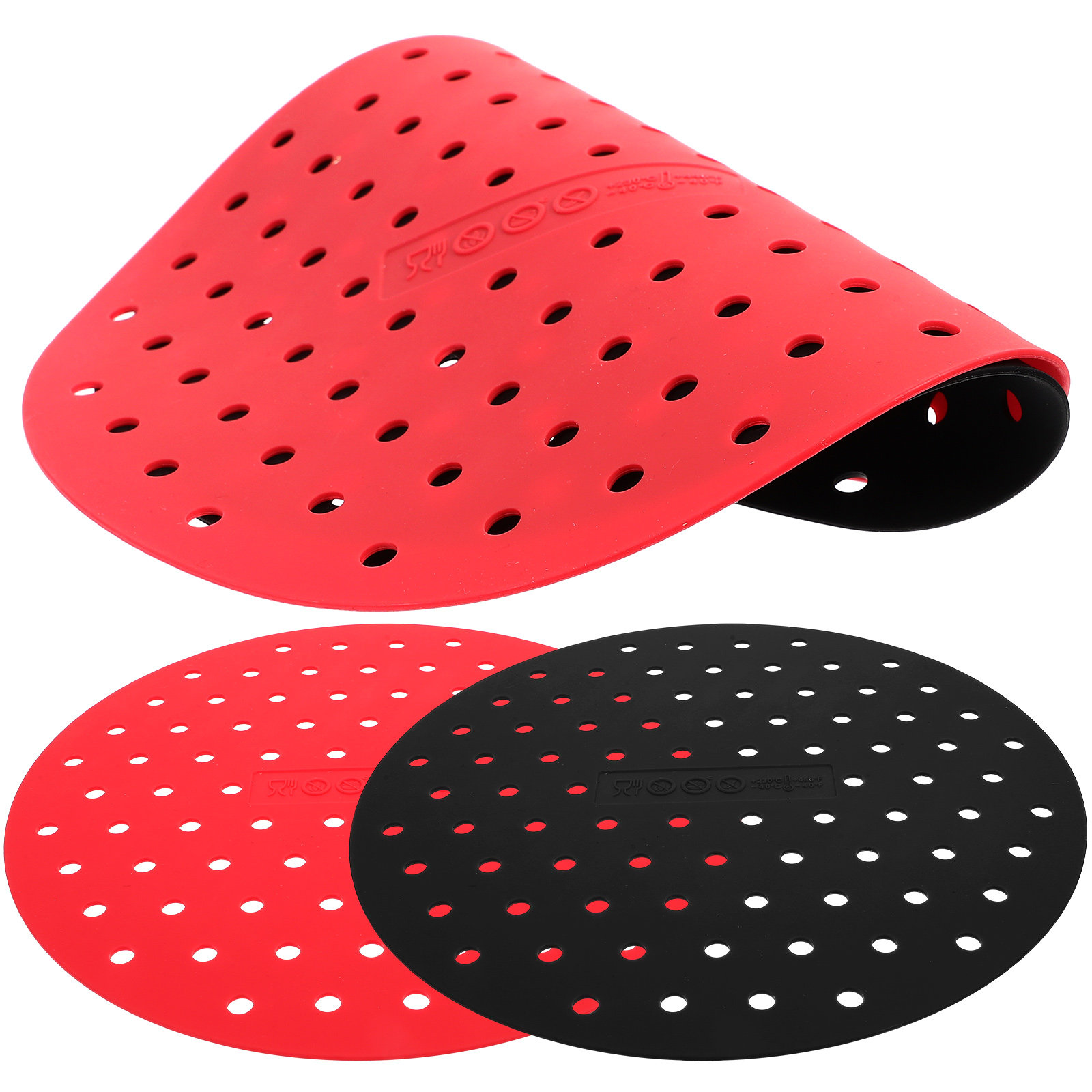 4Pcs Silicone Air Fryer Liner  - Silicone Baking Mat 评论和价格