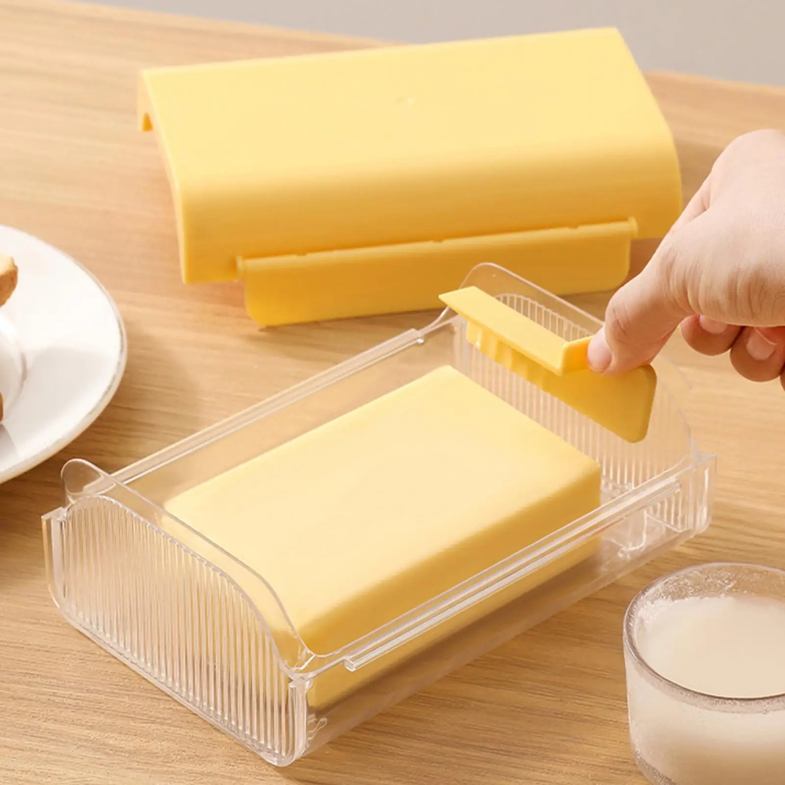 Airtight Butter Dish with Buil - Kitchen Gadgets Built In 评论和价格