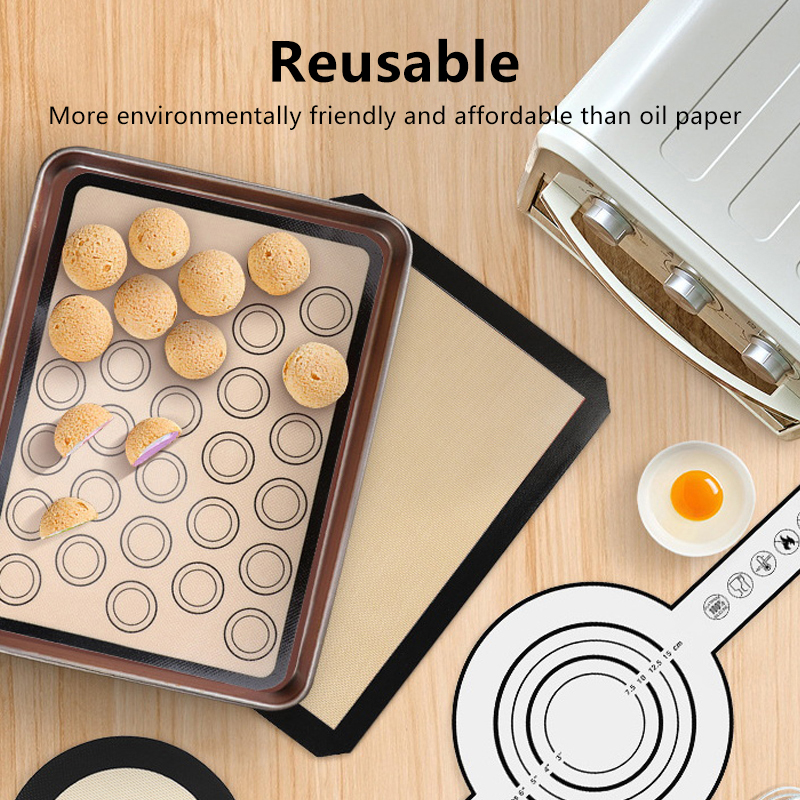 1Pc 42x29.5cm Silicone Baking  - Silicone Baking Mat 评论和价格