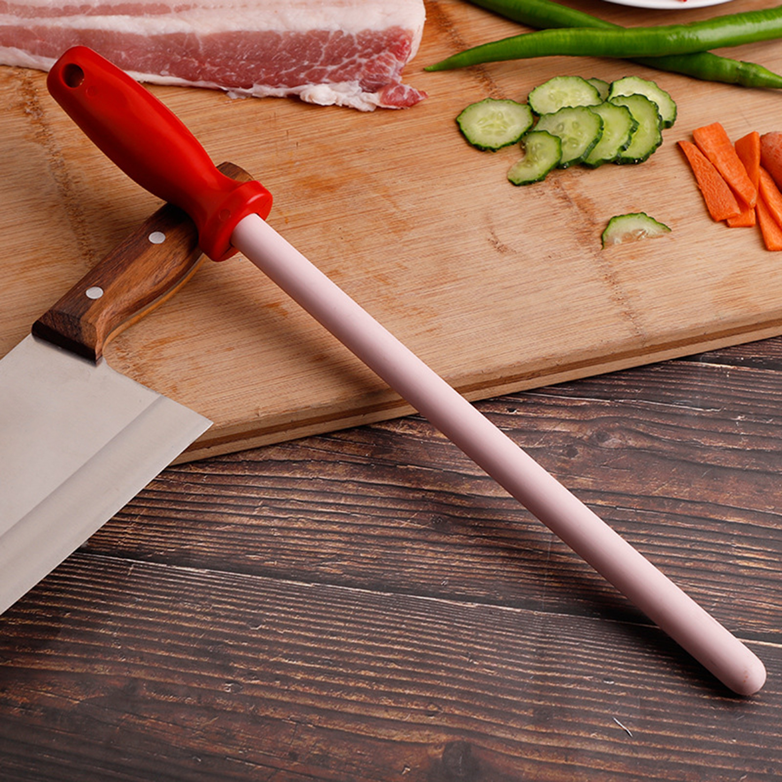 Sharpener Ceramic Rod Bar Grin - Kitchen Gadgets For Seniors 评论和价格