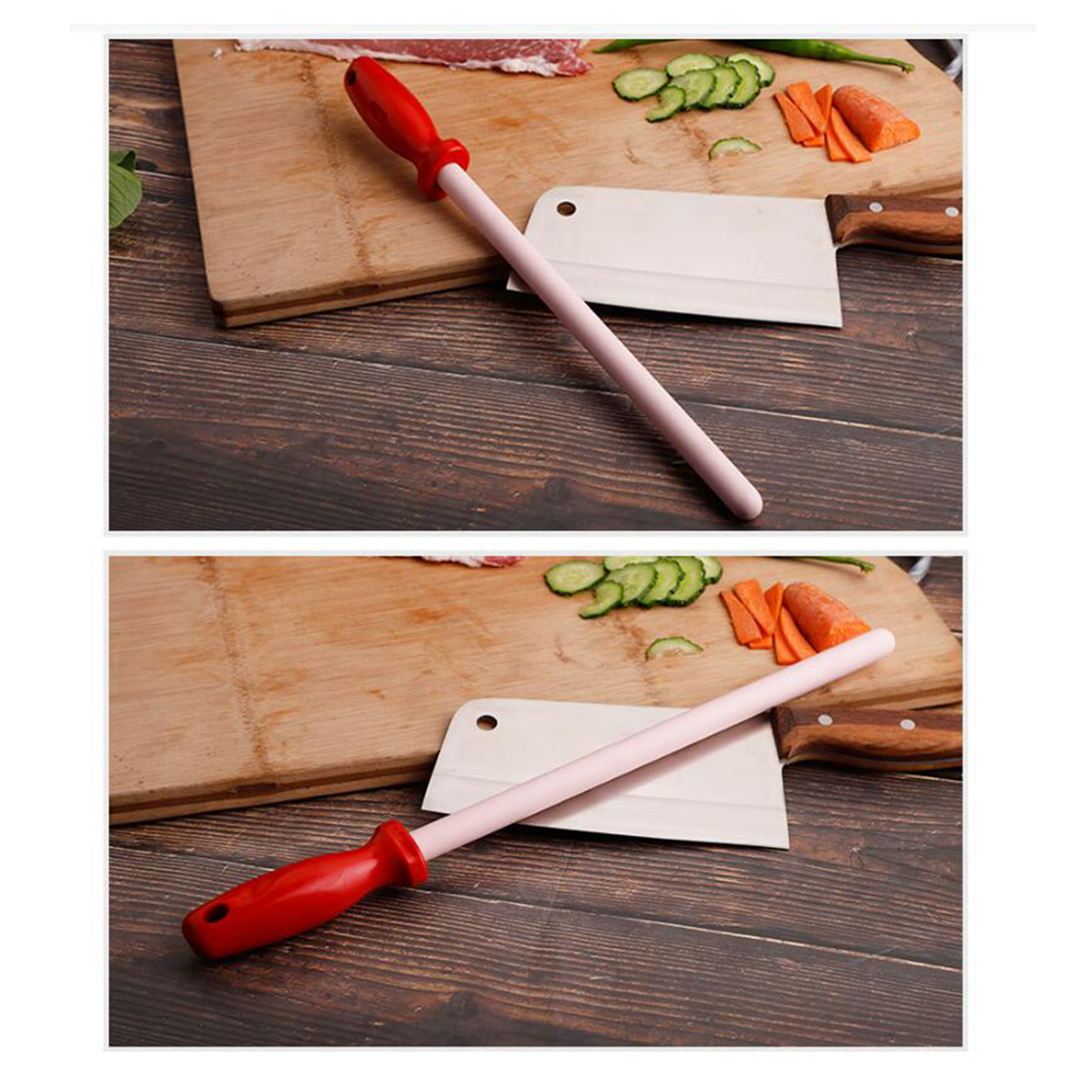 Sharpener Ceramic Rod Bar Grin - Kitchen Gadgets For Seniors 评论和价格