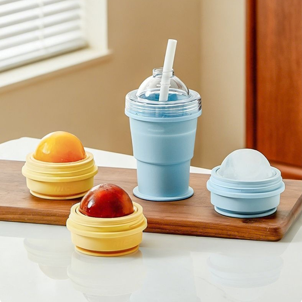 2 In 1 Foldable Ice Ball Drink - Kitchen Gadgets Built In 评论和价格