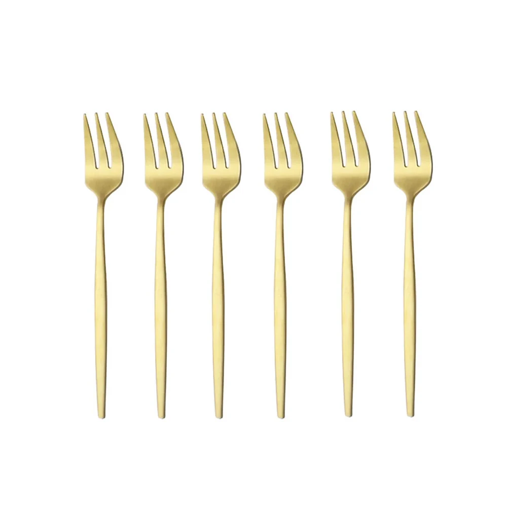 6Pcs Stainless Steel Matte Cak - Kitchen Gadgets Gold 评论和价格