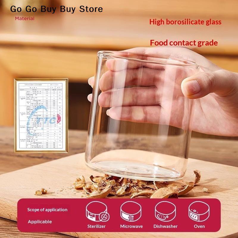 【ST】1Pc 240/400ML Glass Food S - Food Storage Containers 评论和价格