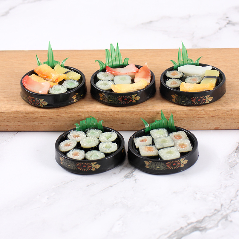 Mini Gold Pattern Sushi Platte - Kitchen Gadgets Gold 评论和价格