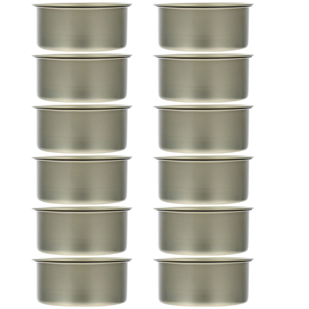 12Pcs Sealed Tinplate Containe - Food Storage Containers 评论和价格